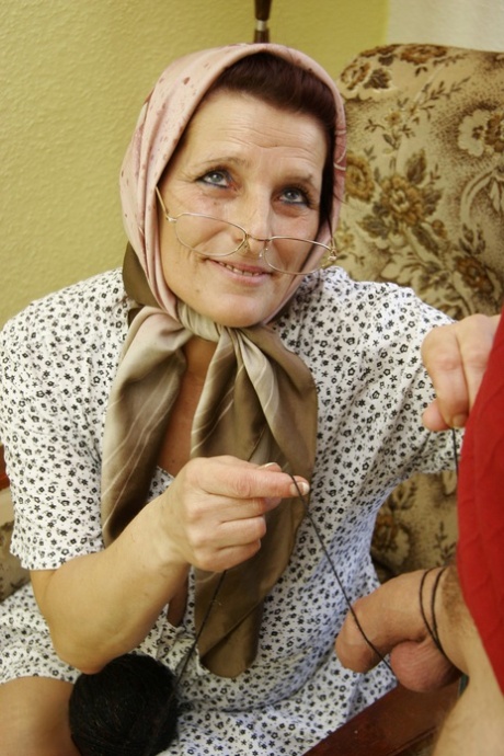 nonna rughe caldo nudo foto